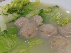 生菜牛肉丸汤-肉神潮汕卤鹅