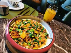 小炒鹅肉牛肝菌-酝· 大师滇菜(公园1903店)