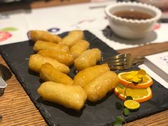 拔丝山药-甜阿姨·天台花园私房菜(万松园店)