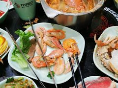 -九寸花汀海鲜烤肉自助(中东迪克店)