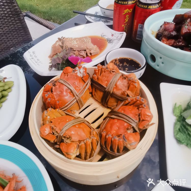初秋去阳澄湖边的晚芳亭品蟹🦀️赏湖景