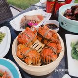 初秋去阳澄湖边的晚芳亭品蟹🦀️赏湖景