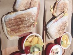 火腿芝士帕尼尼-必胜客(新中纬店)