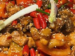 -贵州辣子鸡番茄鸡