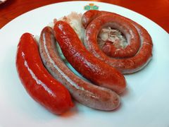 小份香肠拼盘配酸菜-普兰达德国餐厅·德式脆皮烤猪肘·自酿啤酒(观唐店)