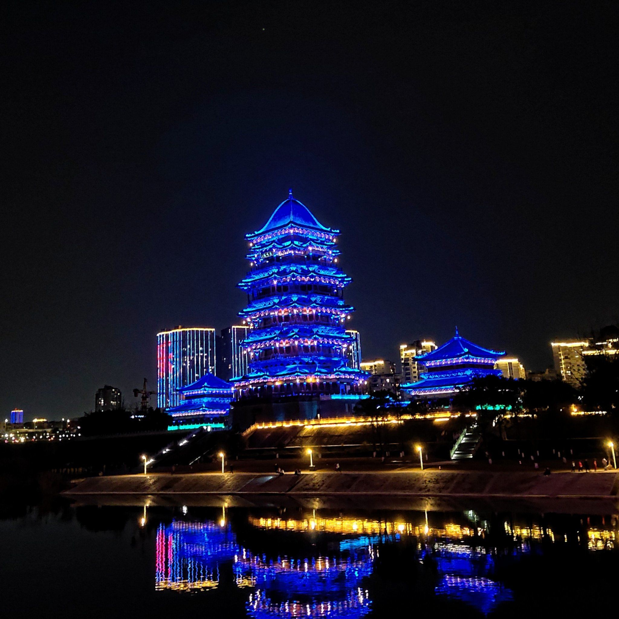 南充竟然有这么美的夜景02