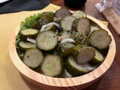 自制腌黄瓜-申德勒加油站西餐厅Schindlers Tankstelle(上海外滩店)