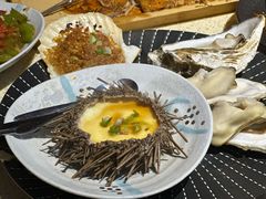 -蚝堡·生蚝海鲜烧烤物种起源•海肠捞饭(刘公岛店)