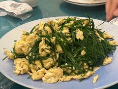 沙葱炒鸡蛋-小城家宴