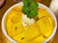 冰淇淋烤布雷-新白鹿餐厅(龙游路总店·杭帮菜名店)