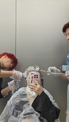 -三原色染发巴黎画染潮色漂色