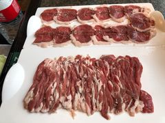 手工鲜切羊上脑肉-阳坊胜利涮羊肉(天通苑店)