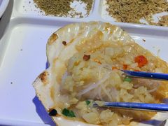 烤扇贝-三个蒙古大叔羊肉串(大宁店)