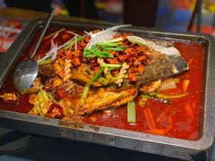 -探鱼·鲜青椒爽麻烤鱼(银泰城店)