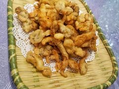 椒盐蘑菇-民俗百家姓饭店(纺织城正街店)