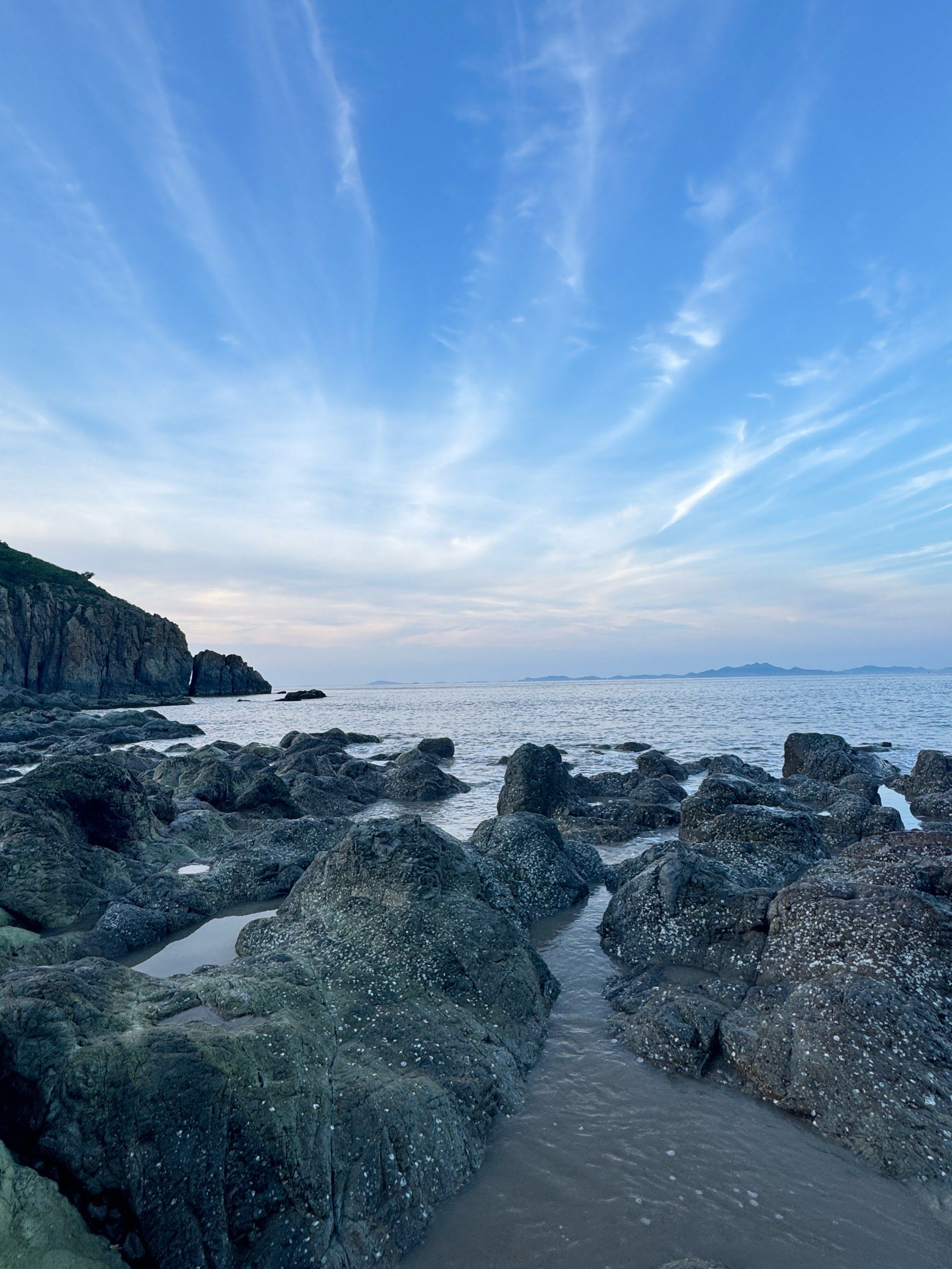 海天相接的美景