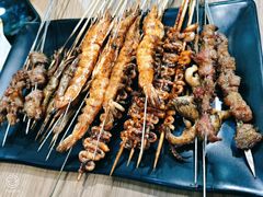 鱿鱼须-宝记烧烤·碳锅羊肉·羊蝎子火锅·夜食社(文体路创始店)