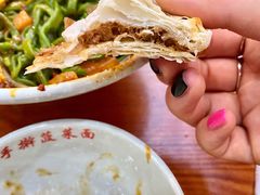 老潼关肉夹馍-手擀菠菜面(西康路店)