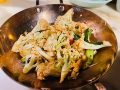 香锅花菜-绿茶餐厅(西单老佛爷店)