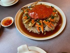 和乐蟹蒸手剁肉饼-广州文华东方酒店·江-由辉师傅主理