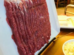 鲜切羔羊后腿肉-清真·鸦儿李记·涮肉(和平里店)