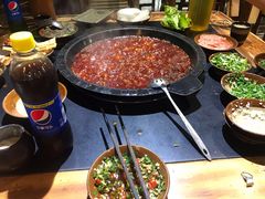 麻大侠秘制红锅底-麻大侠老火锅(巴国城店)