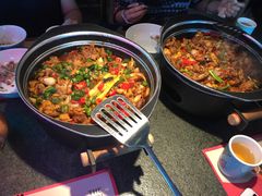 青椒紫苏味-蛙小侠·沸腾砂锅(南山欢乐颂店)