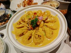 招牌泰式咖喱烧元宝虾-卯时·精致锡帮菜(惠山古镇店)