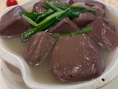 韭菜烩猪红-心点盛宴江南西店