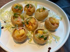 煎三文鱼芒果色拉-蟹榭·本帮江浙菜·蟹宴(五角场合生汇商场店)