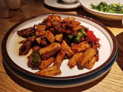 滑炒牛柳-山芋腔苏北菜(盐城滨海店)