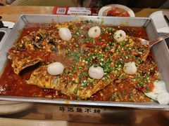 荔枝香辣味烤鱼-鱼酷活鱼烤鱼(静安大融城店)