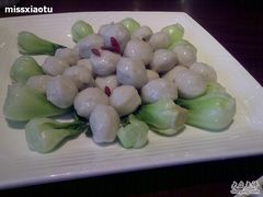 碧绿蟹籽鱼丸-望湘园·湖南菜(宏伊店)
