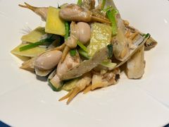 葱姜炒蛏子-宴周康·精致江浙菜(周浦店)
