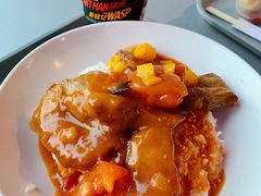 茄汁猪排饭-彗星餐厅(香港迪士尼乐园)