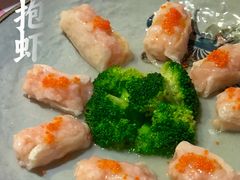 竹笙抱虾-龙桥私厨·姜花菊花过桥鱼·顺德菜(容桂店)