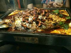 -探鱼·鲜青椒爽麻烤鱼(广州花都来又来店)