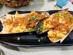 烤竹蛏-渔娘渔家丹东海鲜(东直门店)