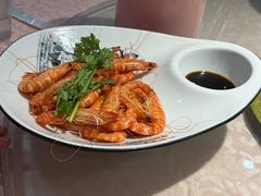 白灼竹节虾-大家发海鲜城夜排档(华山中路店)