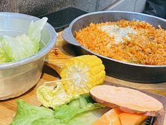 奶酪肚领炒饭-姜虎东白丁烤肉(虹桥天地店)