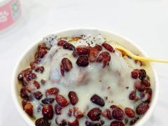 红豆炼乳刨冰-梁子刨冰王&梁小糖(王顶堤店)