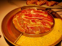 澳洲牛五花锅-猪啊牛呀羊啊铜盘烤肉(正大广场店)