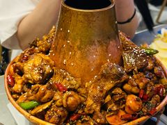 -椒椒铜炉火锅鸡(天马店)