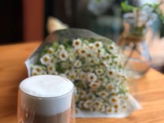卡布奇诺-The Flowers Coffee(南山店)