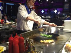自助取餐区-尚雅铁板料理自助餐厅(乐松店)