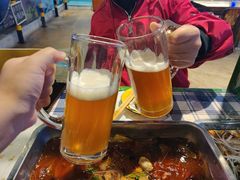 精酿黄啤-马路牙子地桌烤肉(工体店)
