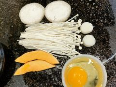 烤蔬菜小拼盘-韩阳王石板烤肉