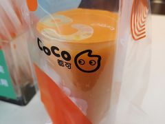 沙棘蜜香绿茶-CoCo都可(常德路店)