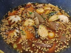 鲍鱼海参毛血旺-渔语鱼新川菜Bistro(万象天地店)