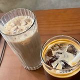 一家装潢很是吸引人的小咖啡店☕️满满的露营风